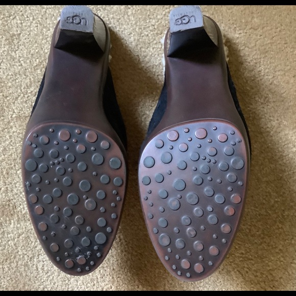 UGG Australia Women’s Clog Mule 8 1/2 M Black - Picture 4 of 6